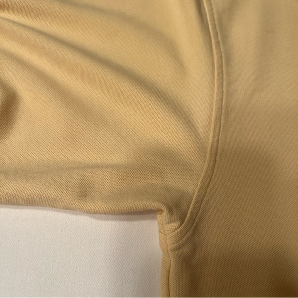 EUC Haggar Cool 18 Mens Polo Shirt Large Golf Tennis Short Sleeve (Y) - Picture 3 of 7